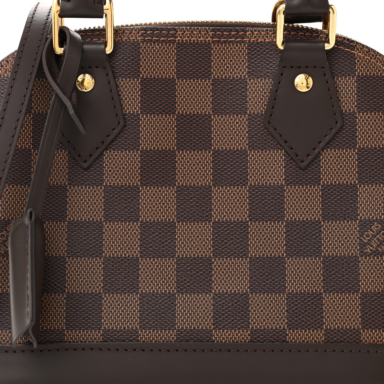 Louis Vuitton Damier Ebene Alma BB 7 of 10
