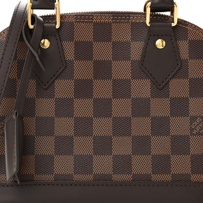 Louis Vuitton Damier Ebene Alma BB 7 of 10
