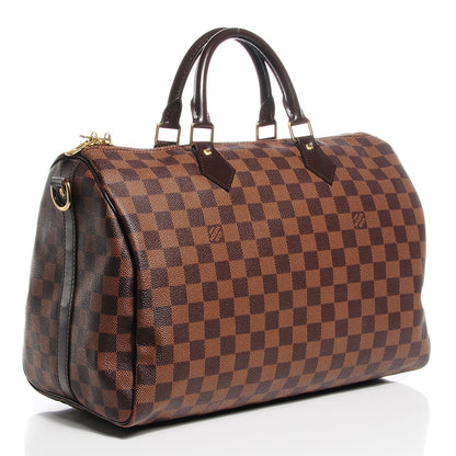 Louis Vuitton Damier Ebene Speedy Bandouliere 35 3 of 7