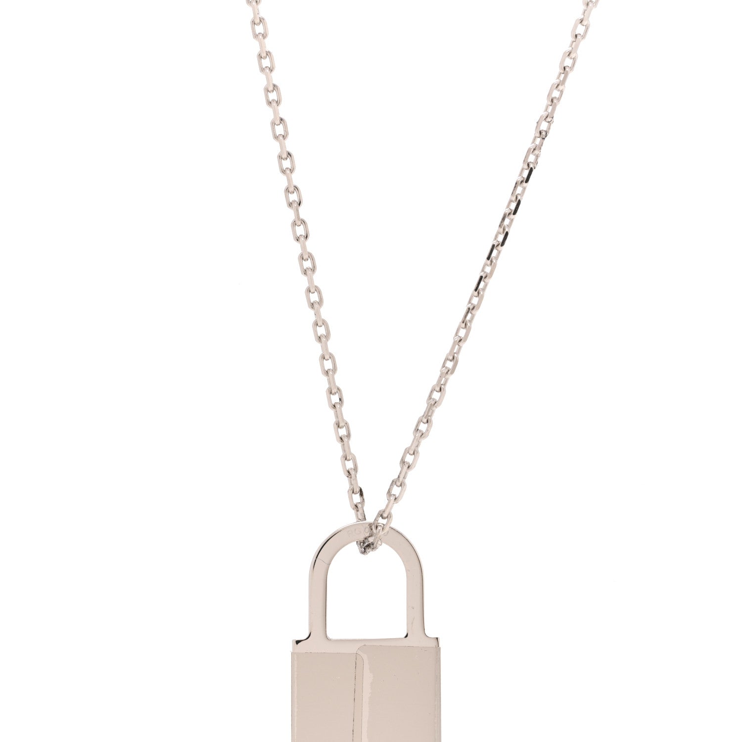 Hermes Swift O'Kelly Pendant Necklace Gold 6 of 8