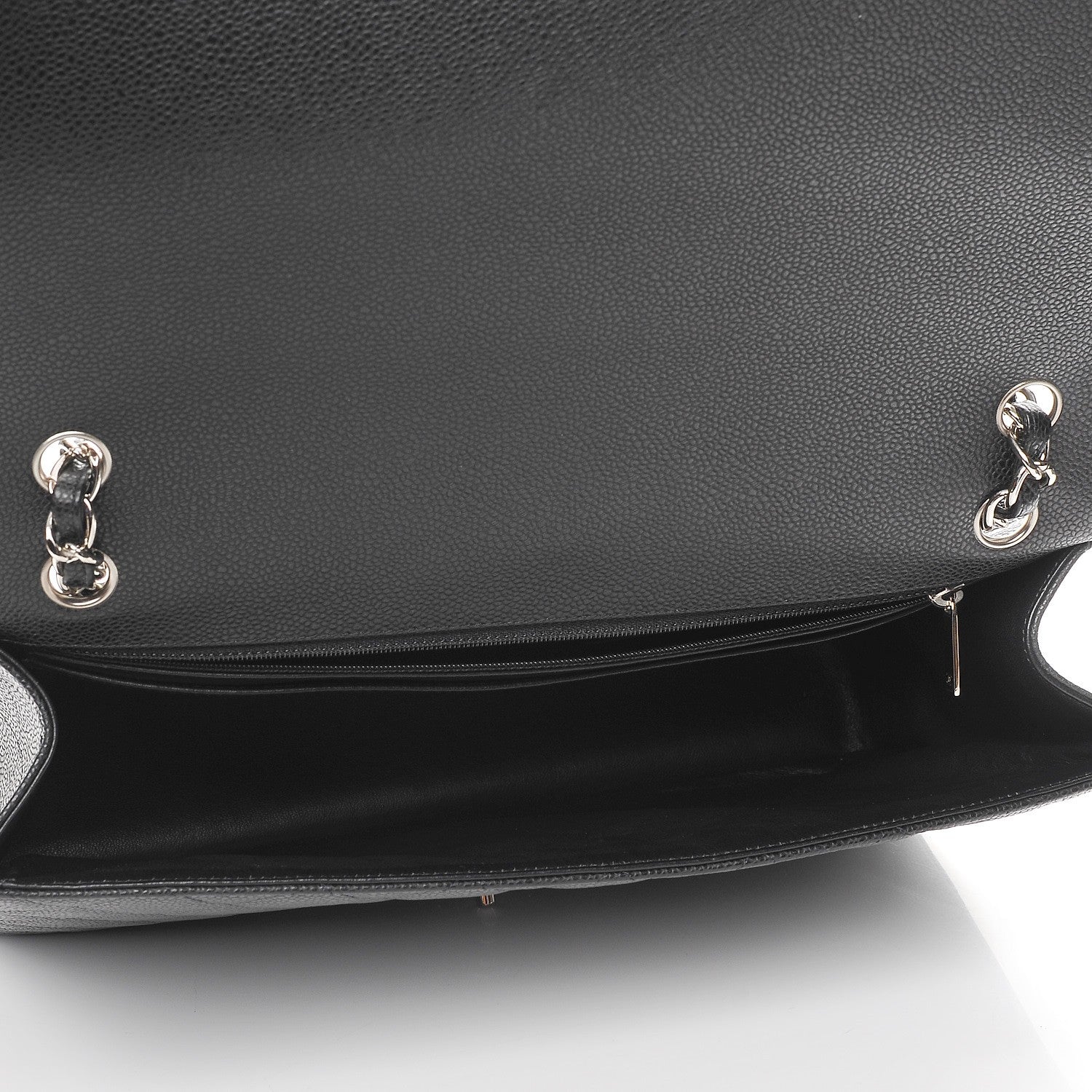 Chanel Caviar Quilted Maxi Single Flap Black 5 of 8