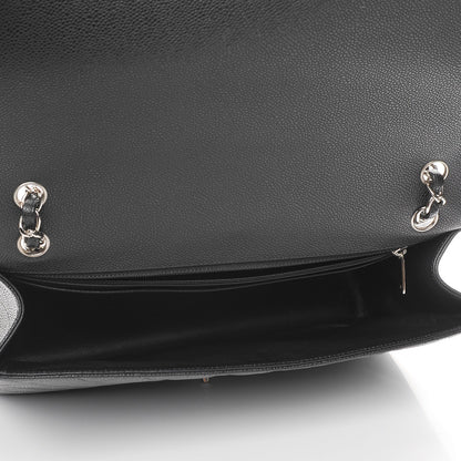 Chanel Caviar Quilted Maxi Single Flap Black 5 of 8