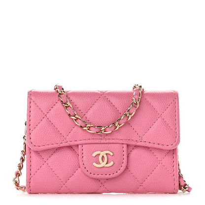 Chanel Caviar Quilted Belt Bag Pink 1 of 11