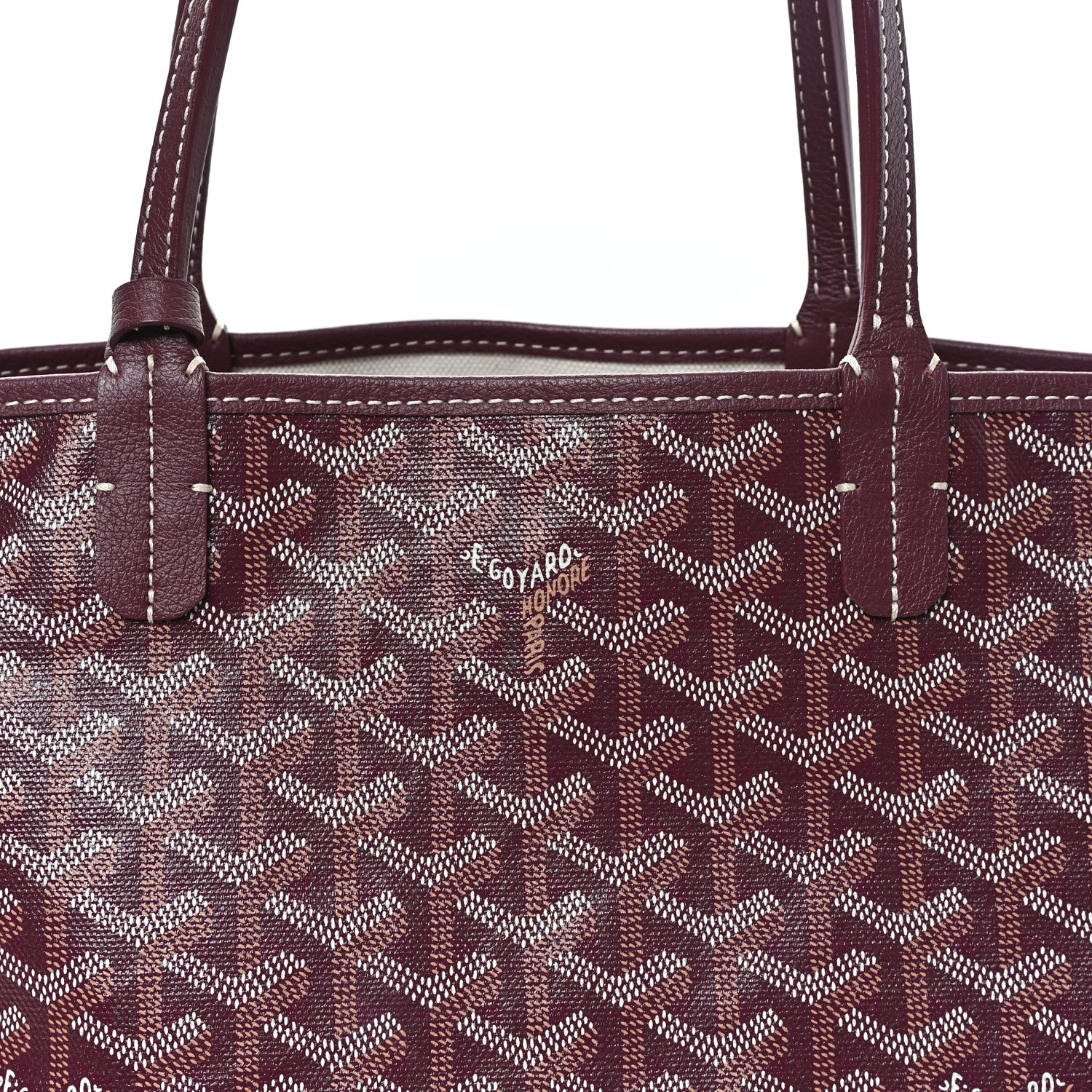 Goyard Goyardine Saint Louis PM Bordeaux 9 of 12