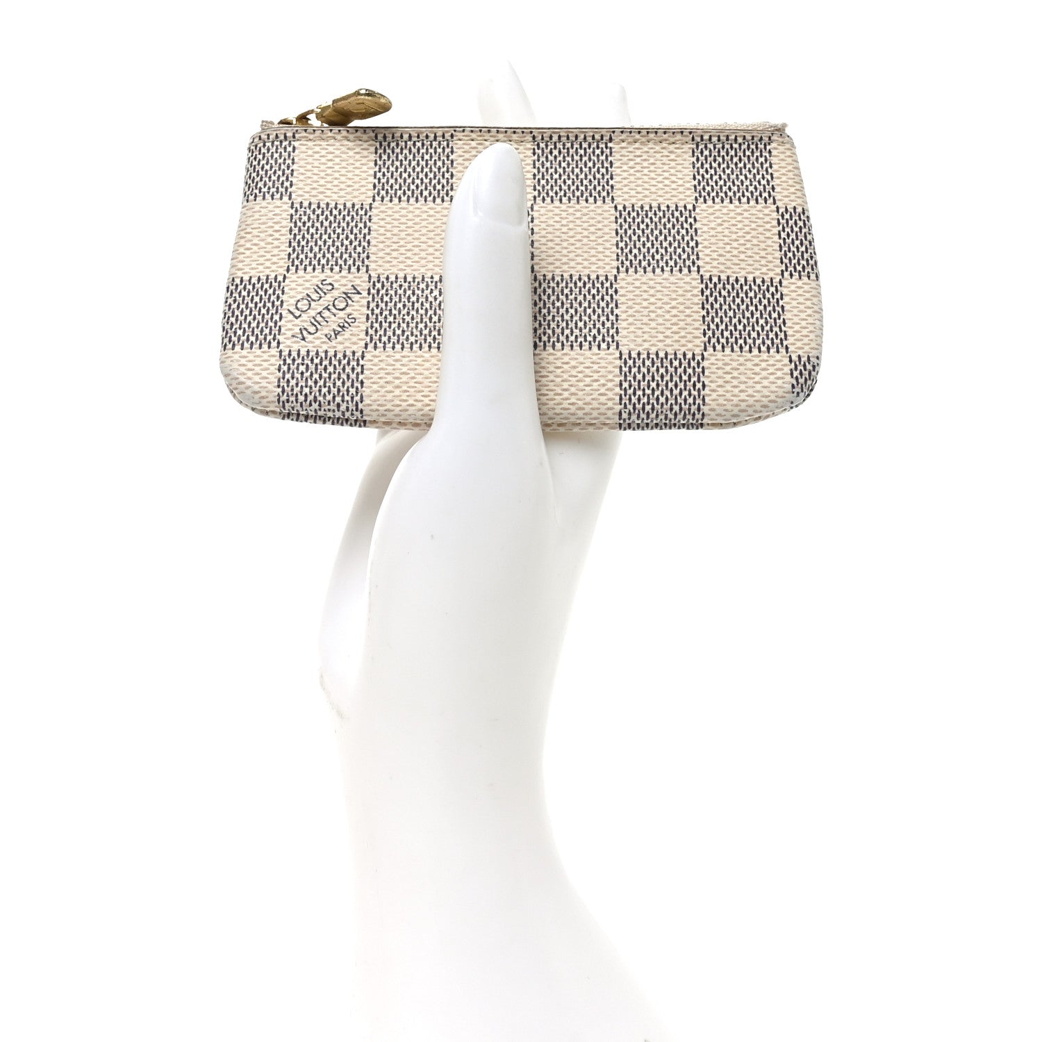 Louis Vuitton Damier Azur Key Pouch 2 of 7