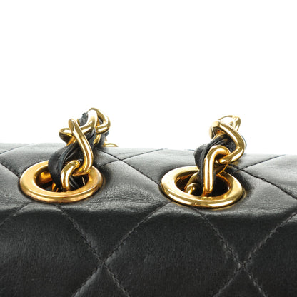 Chanel Lambskin Quilted XL Jumbo Single Flap Black 12 of 12