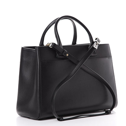 Chanel Grained Calfskin Small Neo Executive Shopper Tote Black 2 of 12