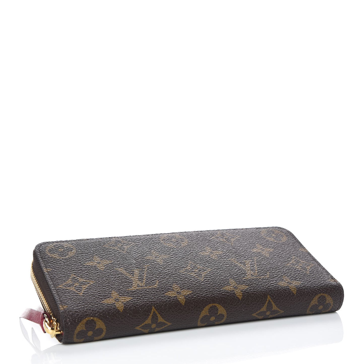 Monogram Clemence Wallet Fuchsia