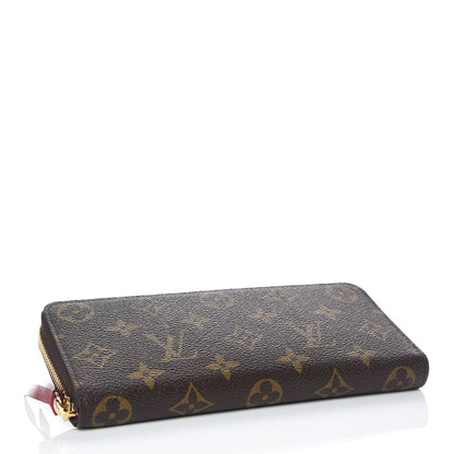 Louis Vuitton Monogram Clemence Wallet Fuchsia 4 of 10