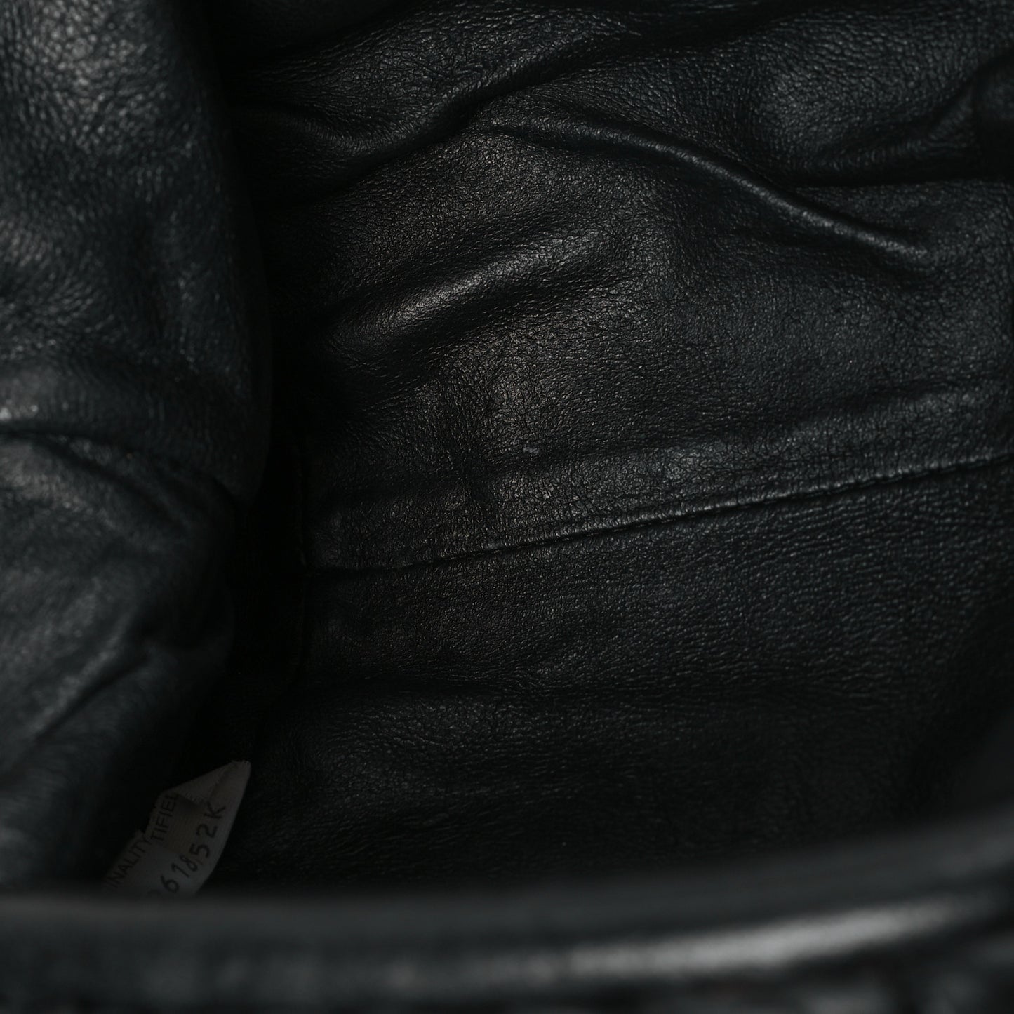 Nappa Intrecciato The Mini Pouch Black
