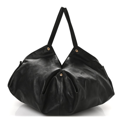 Versace Nappa Large Protea Shoulder Bag Black 1 of 11