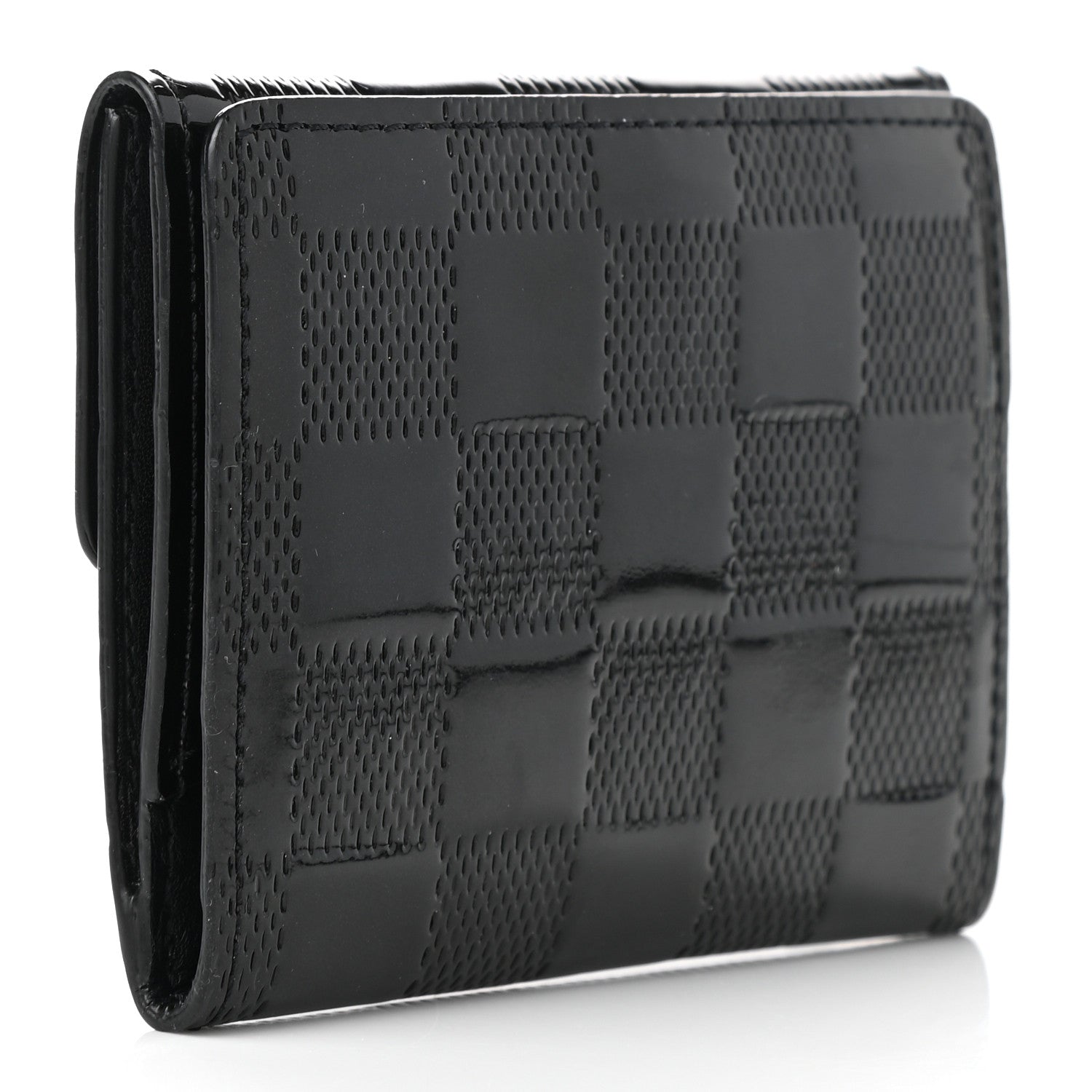 Louis Vuitton Damier Vernis Ludlow Wallet Black 3 of 7