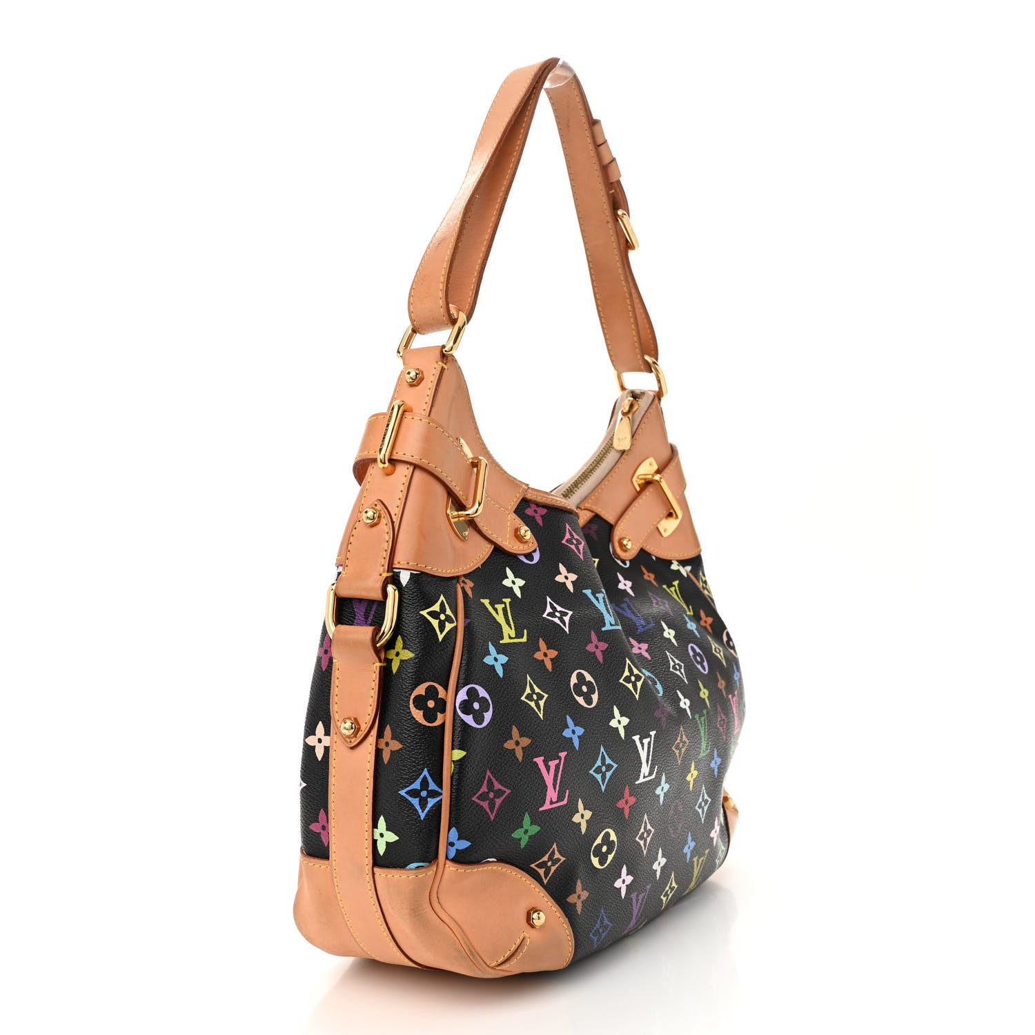Louis Vuitton Monogram Multicolor Greta Black 3 of 17