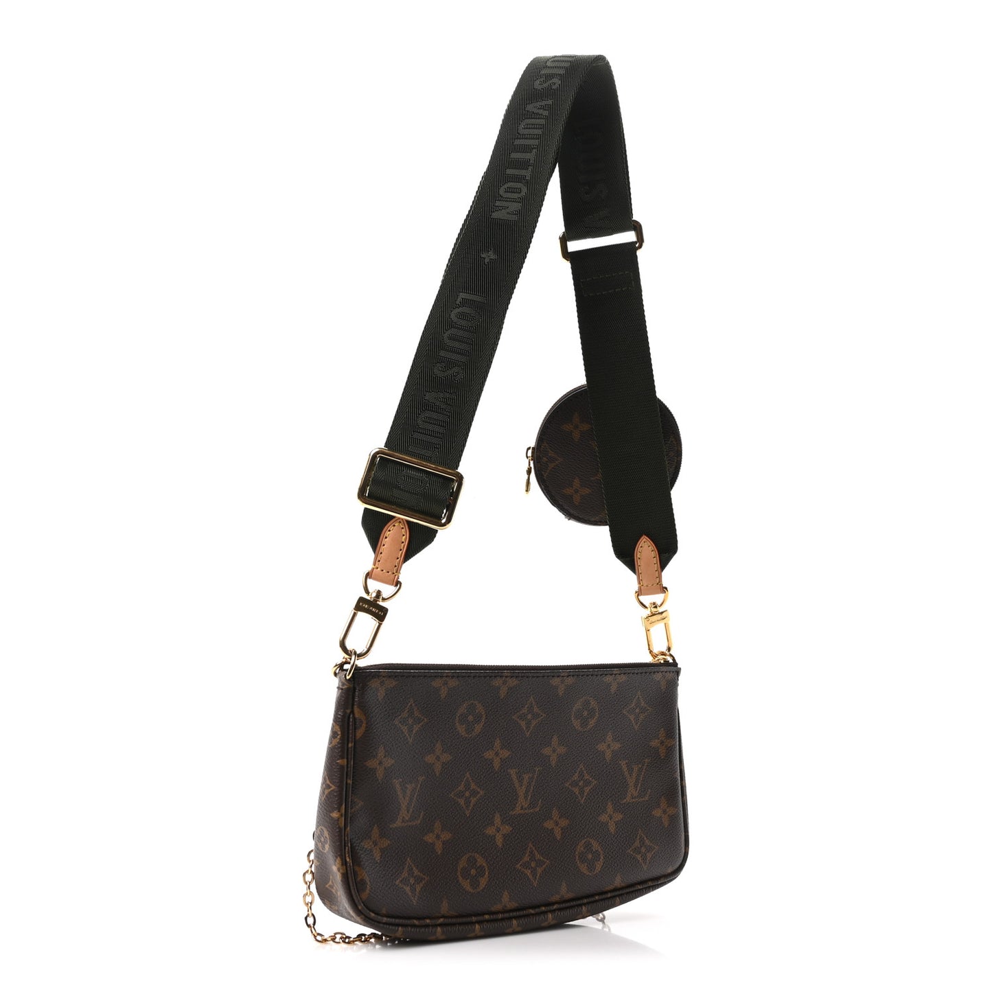 Monogram Multi Pochette Accessories Kaki