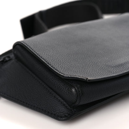 Louis Vuitton Grained Calfskin Aerogram Takeoff Sling Black 7 of 8