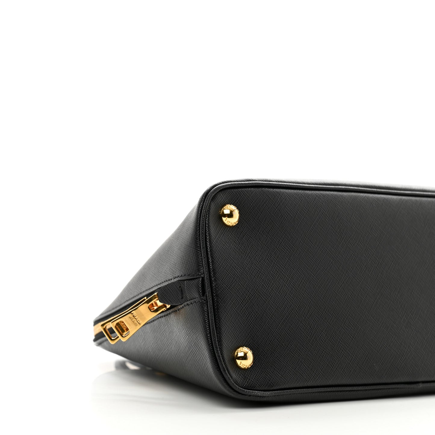 Saffiano Lux Medium Promenade Tote Black