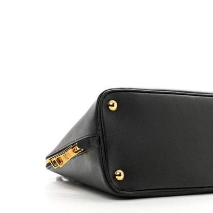 Prada Saffiano Lux Medium Promenade Tote Black 8 of 9