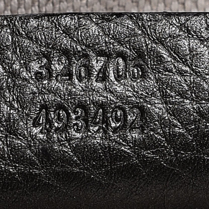 Gucci Metallic Pebbled Calfskin Medium Soho Chain Hobo Silver 6 of 7