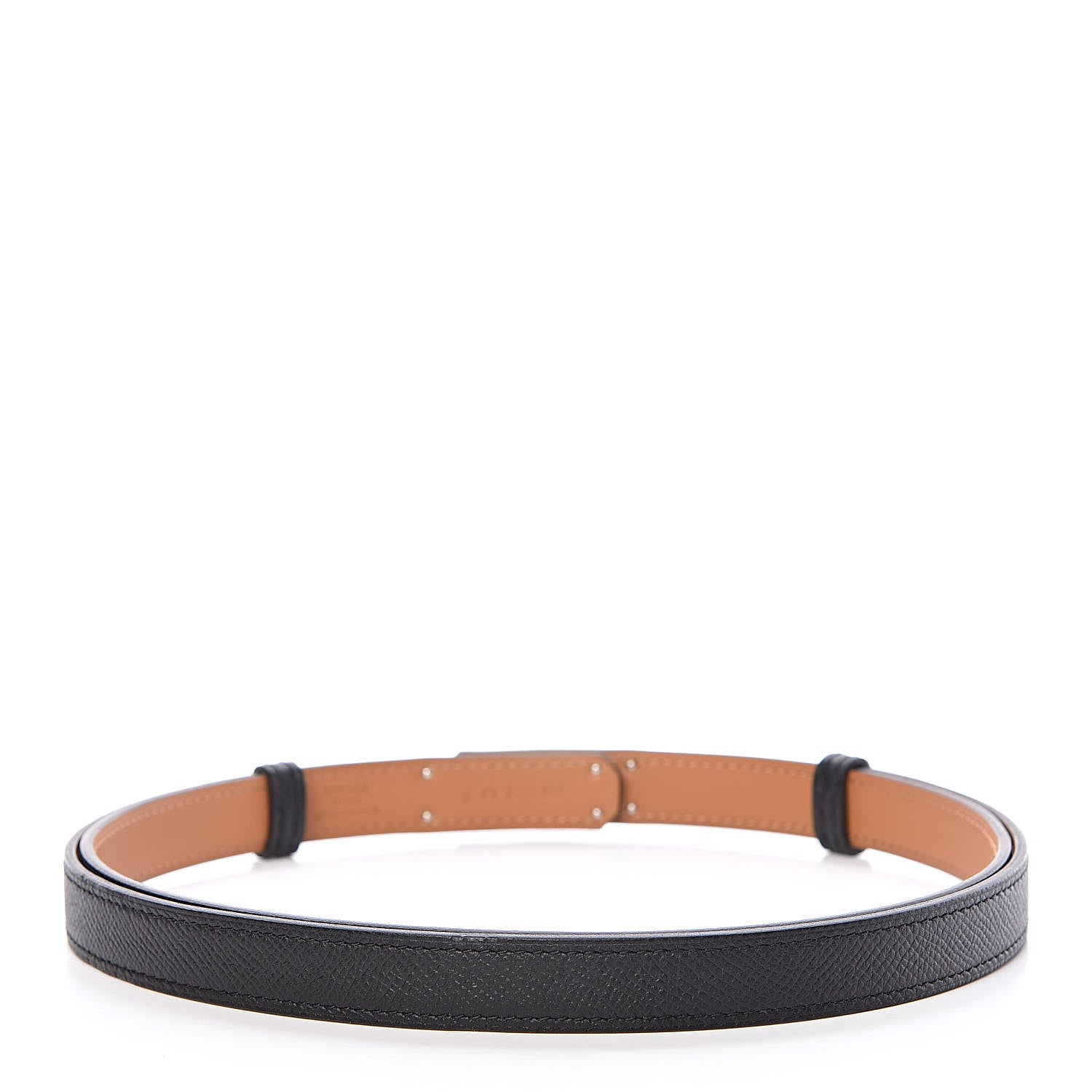 Hermes Epsom Kelly Belt Black 3 of 6