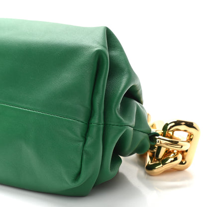 Bottega Veneta Calfskin The Pouch Chain Racing Green 10 of 10