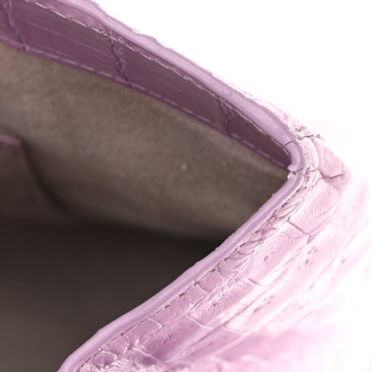 Nancy Gonzalez Crocodile Tote Light Purple 10 of 16