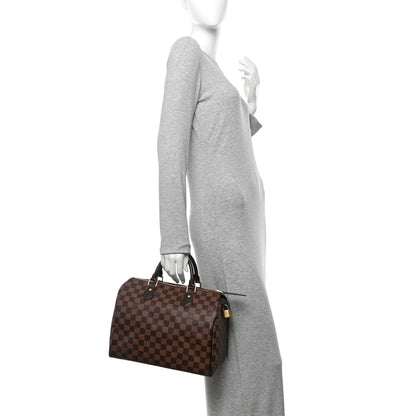Louis Vuitton Damier Ebene Speedy 30 2 of 10