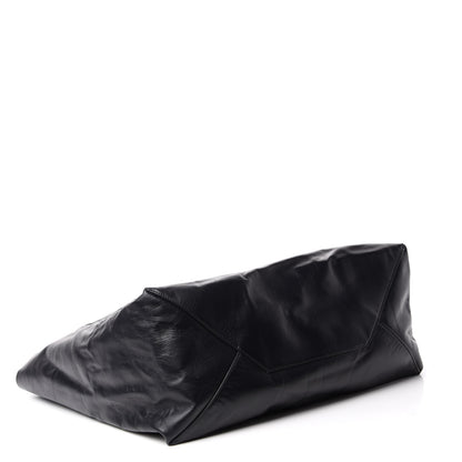 Celine Lambskin Horizontal Cabas Black 4 of 10