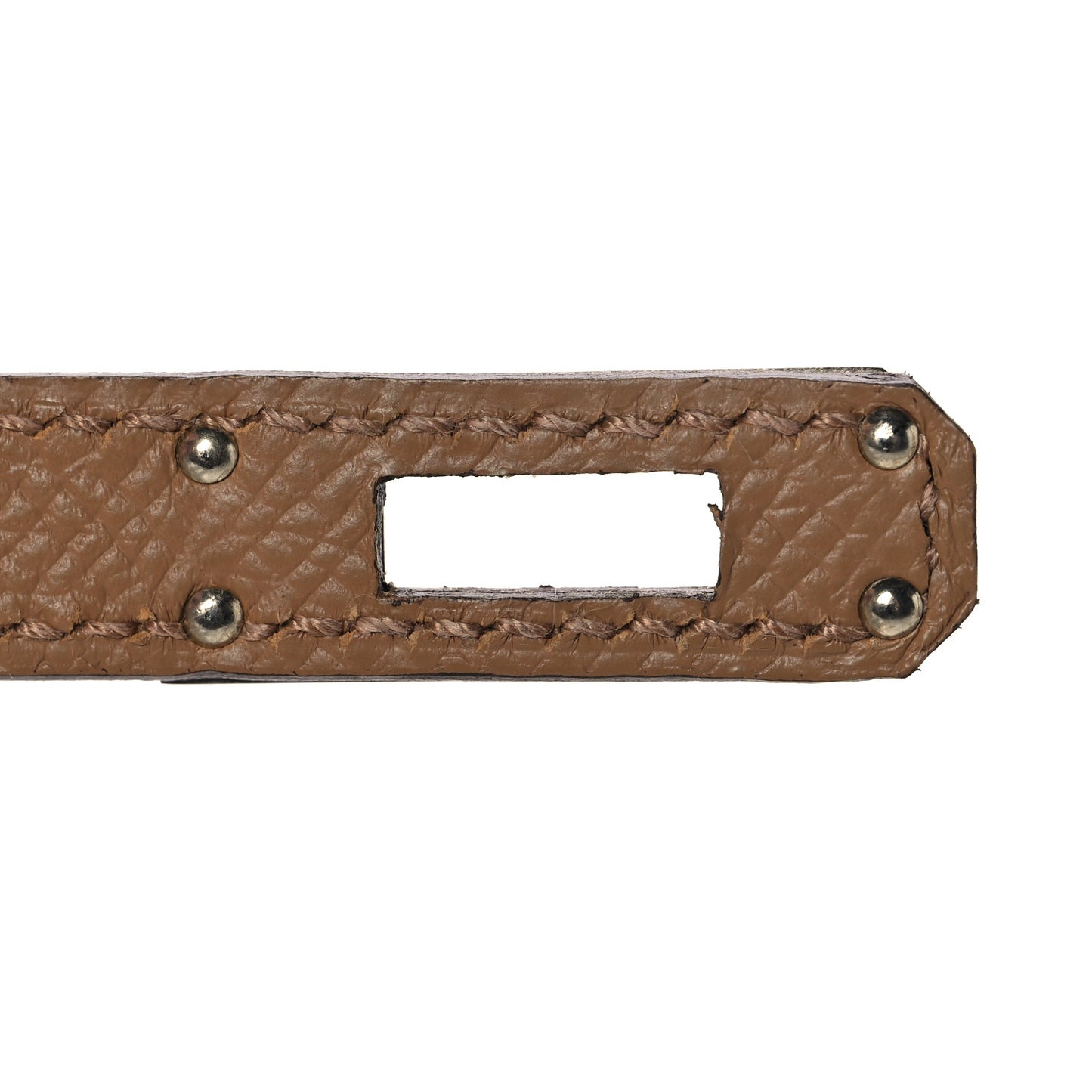 Epsom Mini Kelly Sellier 20 Nata Chai Gris Meyer