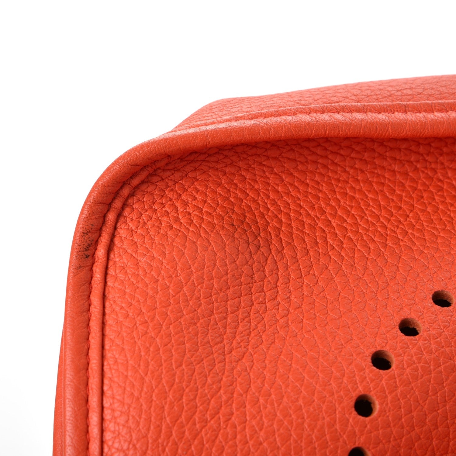 Hermes Taurillon Clemence Evelyne III PM Orange Poppy 8 of 12