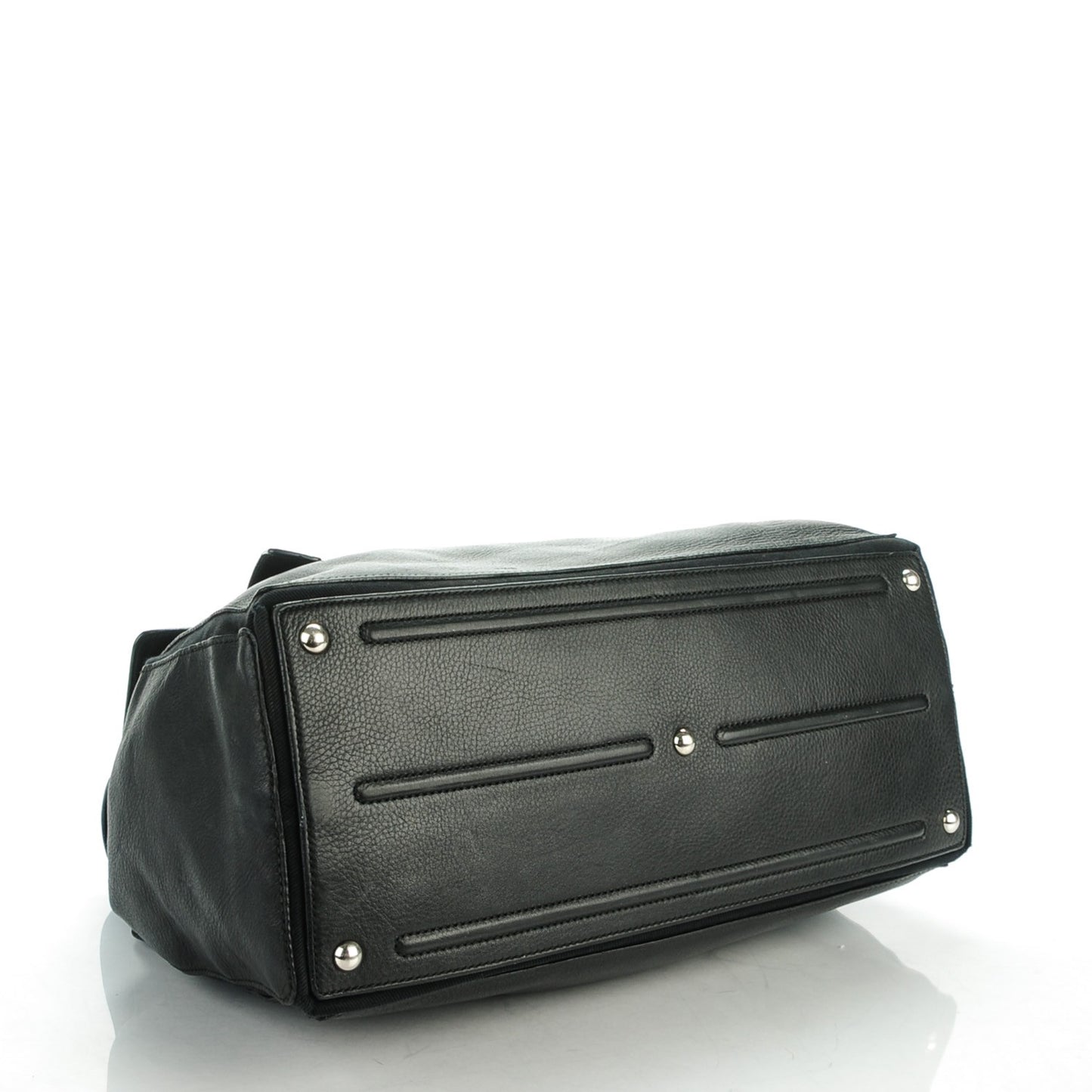Calfskin Large Muse Two Black