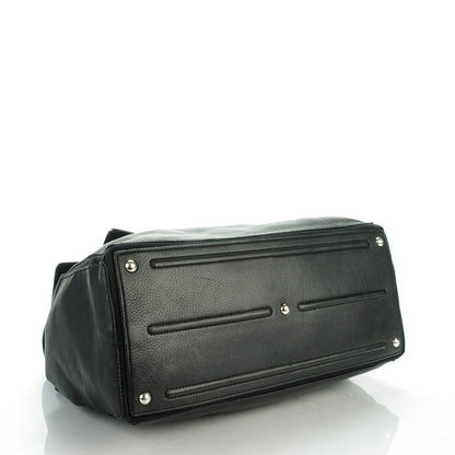Saint Laurent Calfskin Large Muse Two Black 4 of 7
