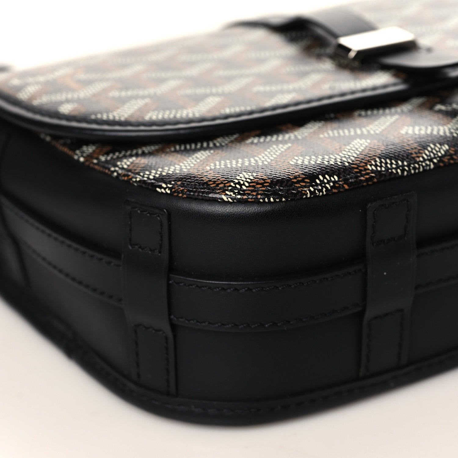 Goyard Goyardine Belvedere II PM Messenger Bag Black 7 of 8