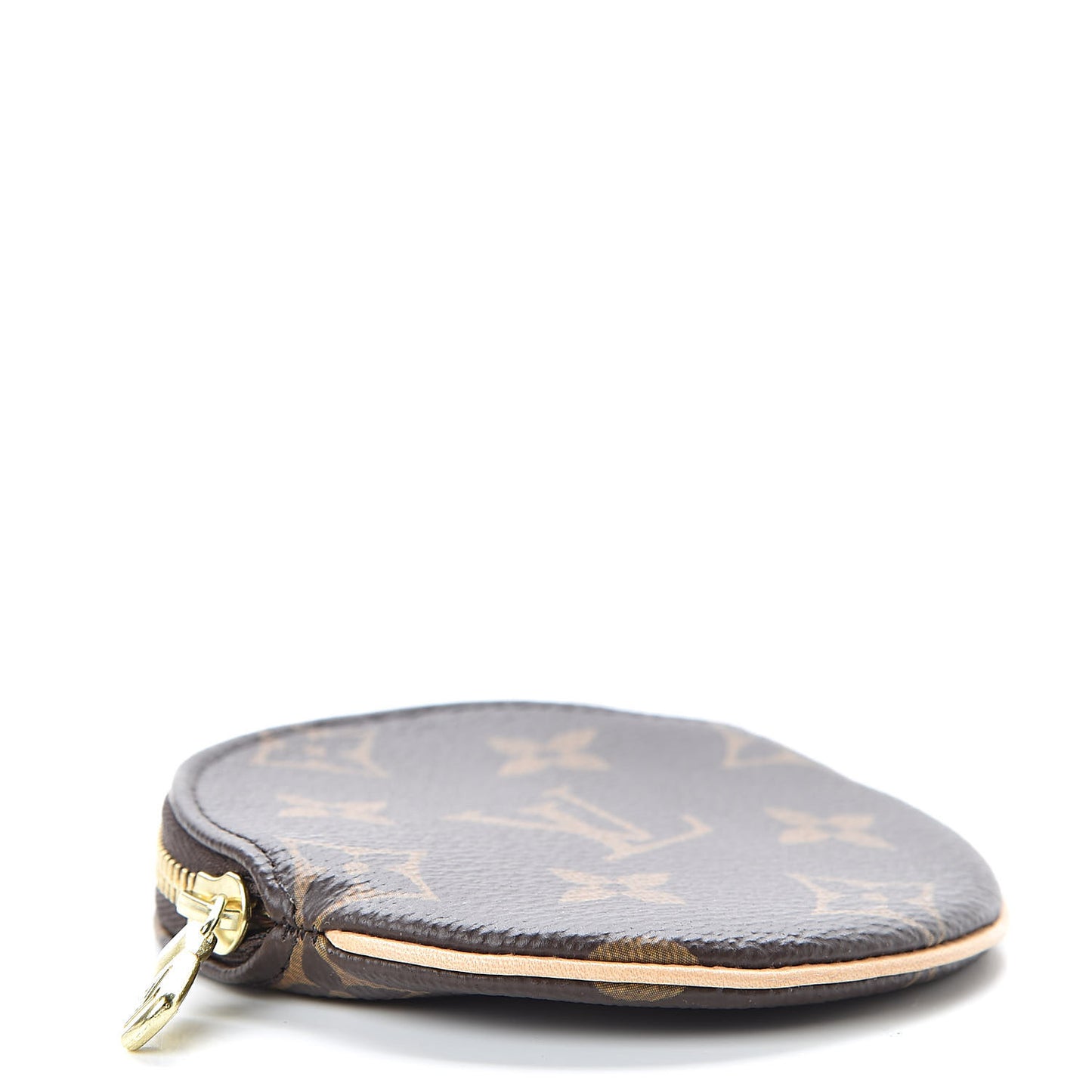 Monogram Round Coin Purse