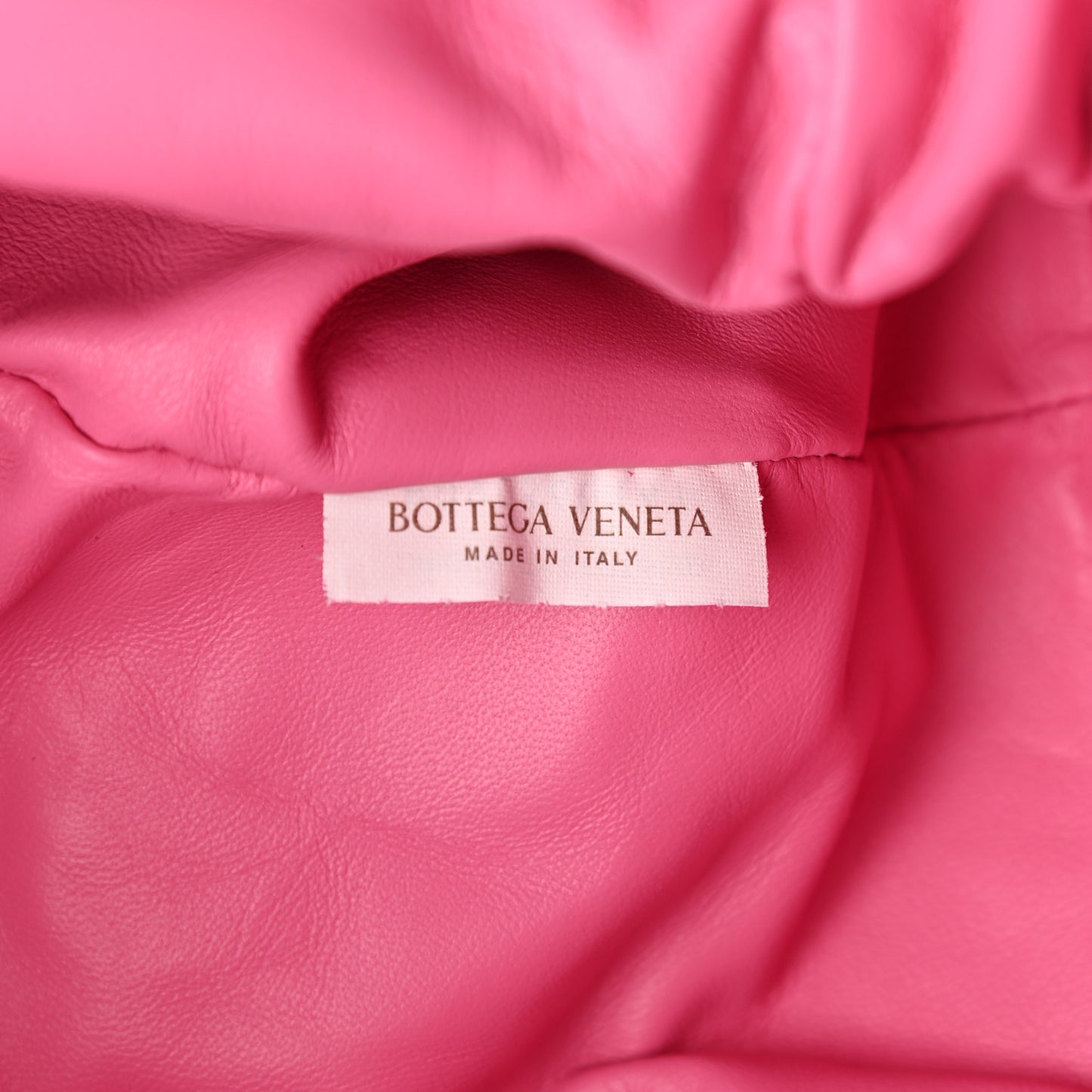 Nappa Maxi Intrecciato The Pouch Oversized Clutch Pink
