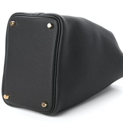 Hermes Taurillon Clemence Picotin Lock 18 PM Black 7 of 11
