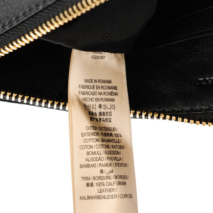 Burberry House Check Sequin Peyton Crossbody Clutch Bag Gold Black 8 of 8