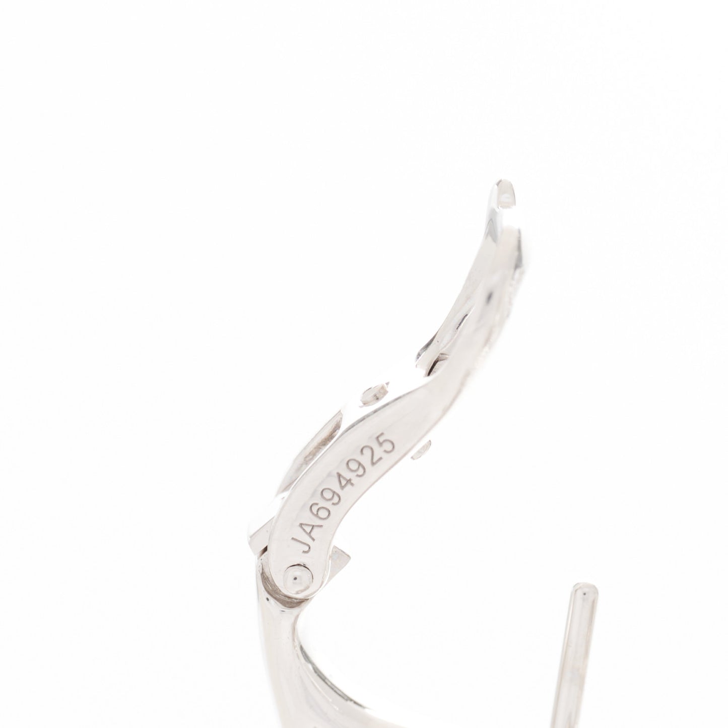 18K White Gold Diamond Small Frivole Pave Earrings