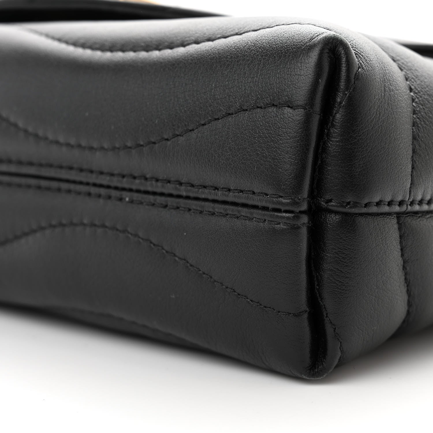 Louis Vuitton Calfskin LV New Wave Chain Bag Black 10 of 10