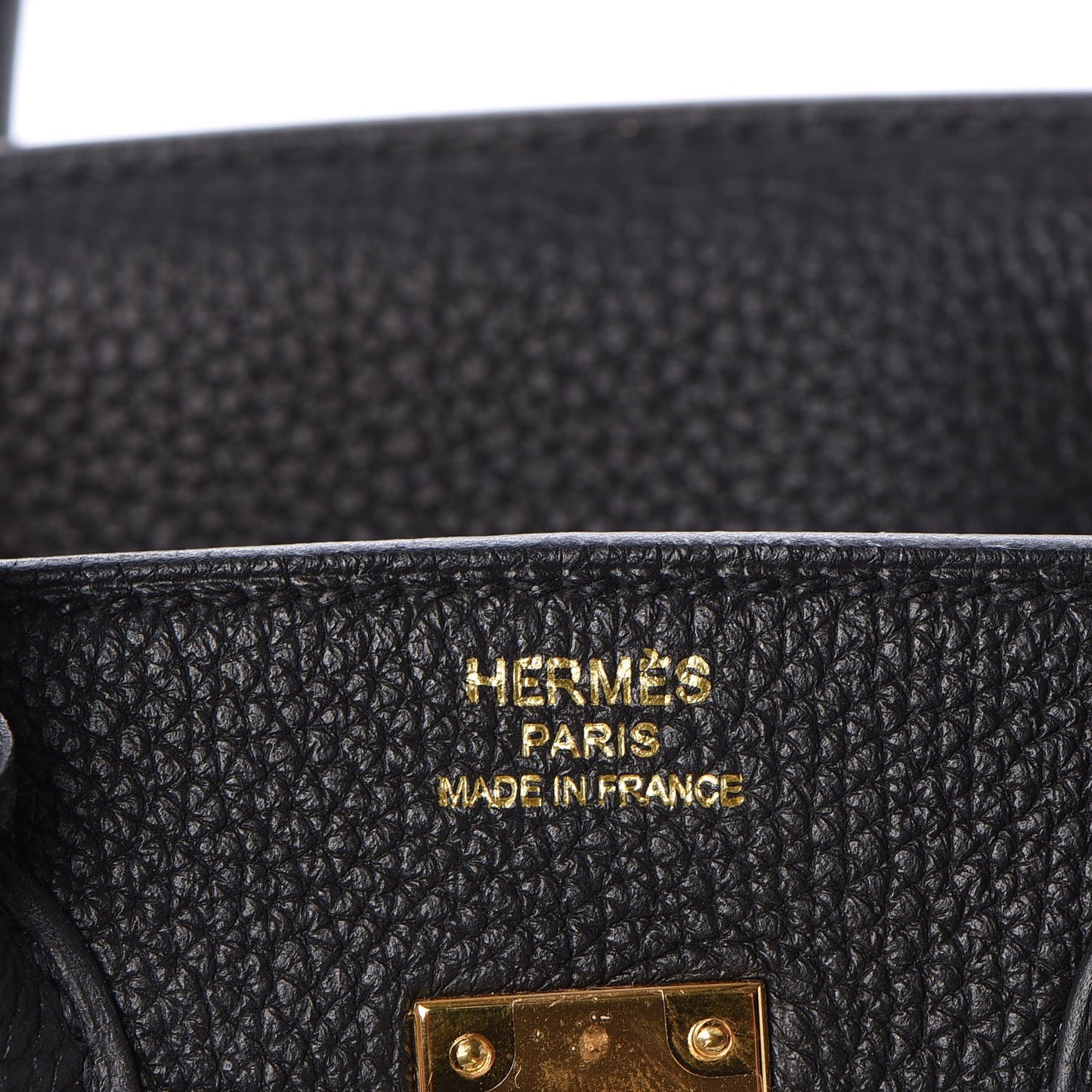 Togo Birkin 25 Black