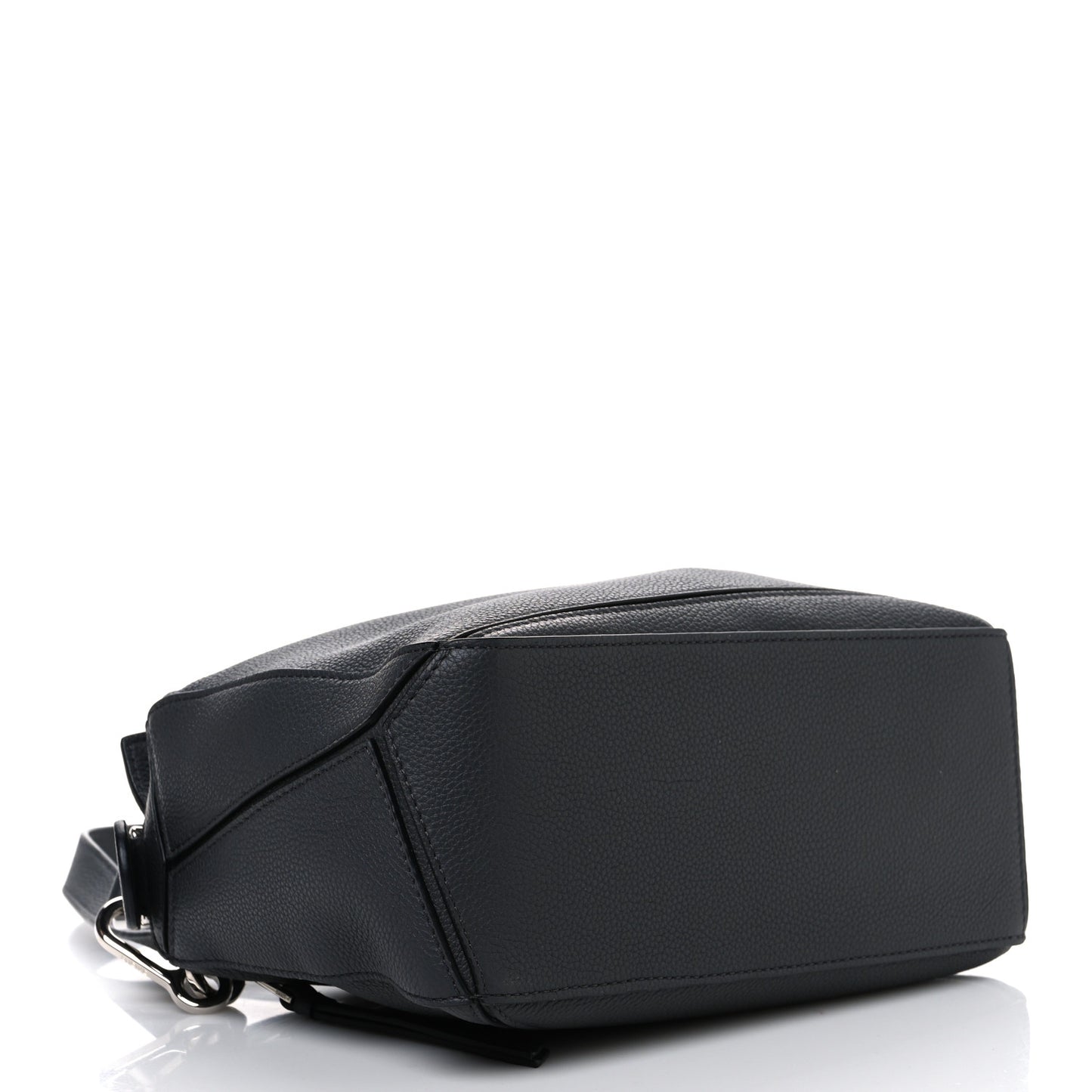 Calfskin Small Puzzle Bag Dark Grey