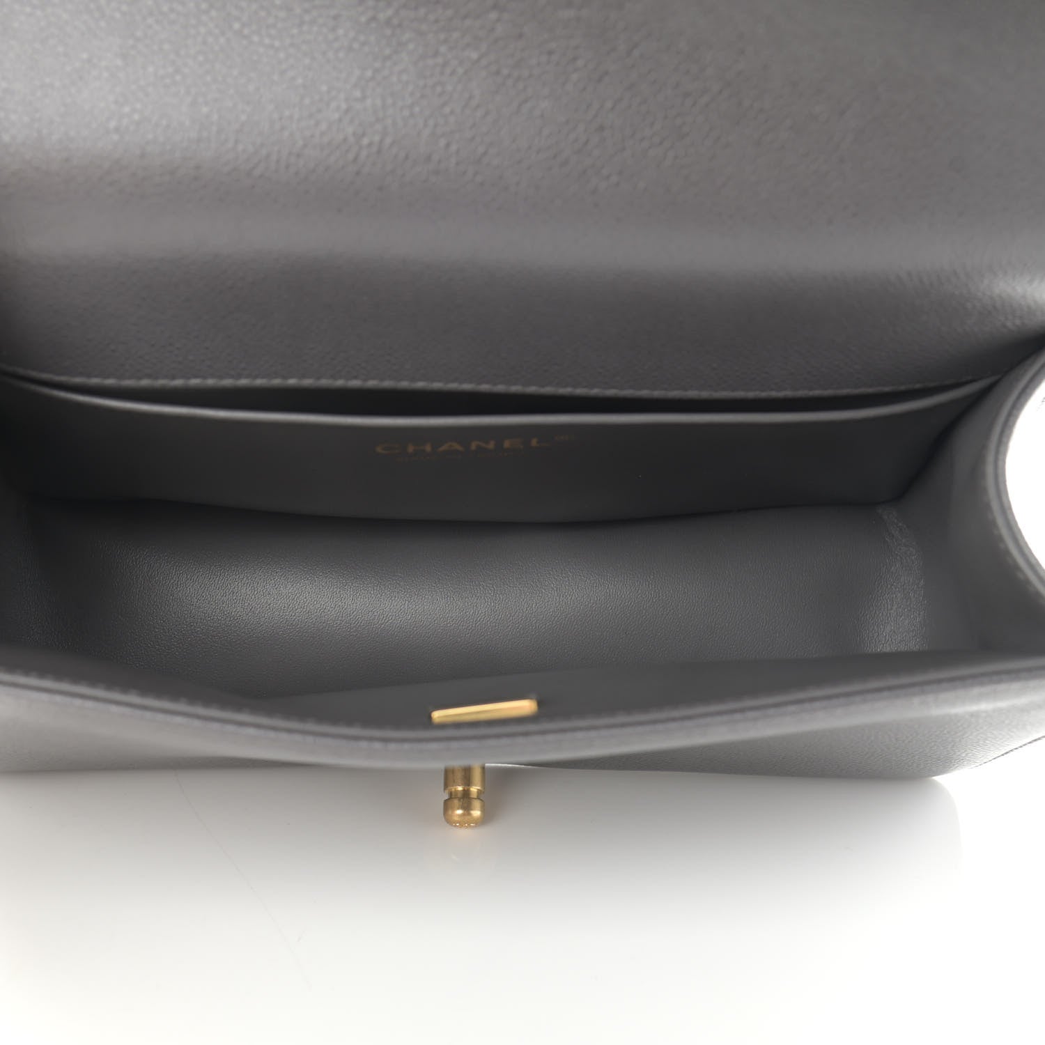 Chanel Caviar Quilted Medium Boy Flap Dark Grey 5 of 11