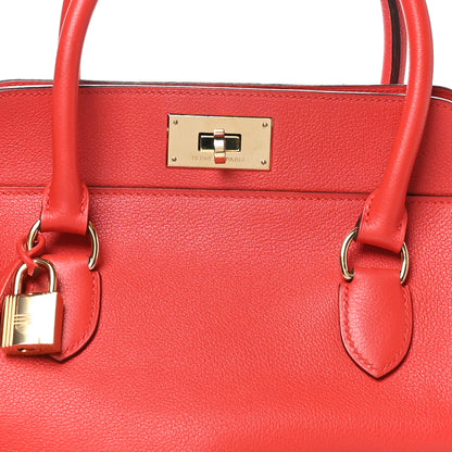 Hermes Evercolor Toolbox 20 Rouge Casaque 7 of 11