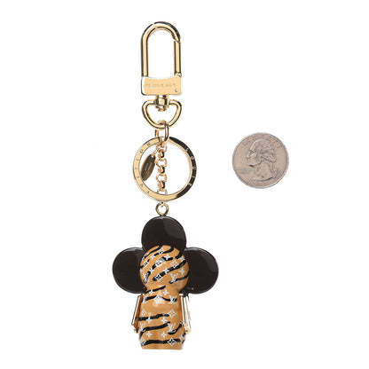 Louis Vuitton Resin Wood Vivienne Jungle Bag Charm Key Holder 2 of 3