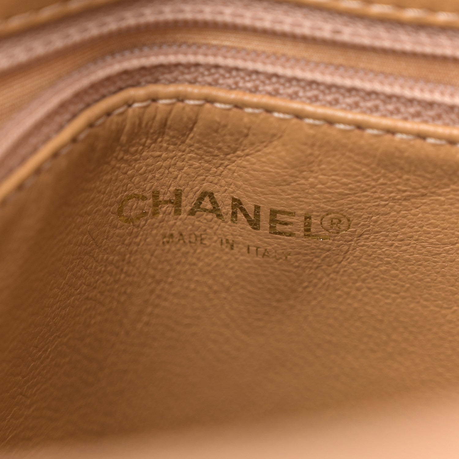 Chanel Caviar Quilted Medallion Tote Beige 6 of 12
