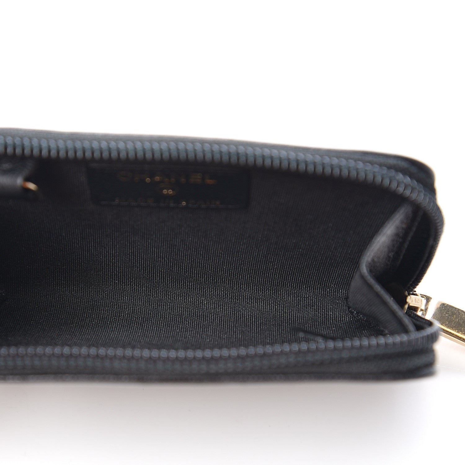 Chanel Calfskin CC Key Holder Case Black 4 of 7
