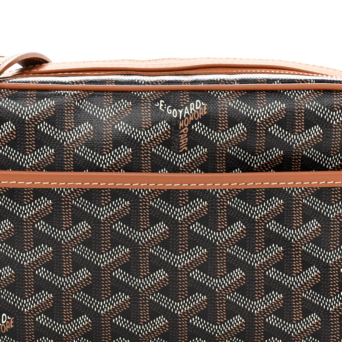 Goyardine Sac Cap Vert Black Gold