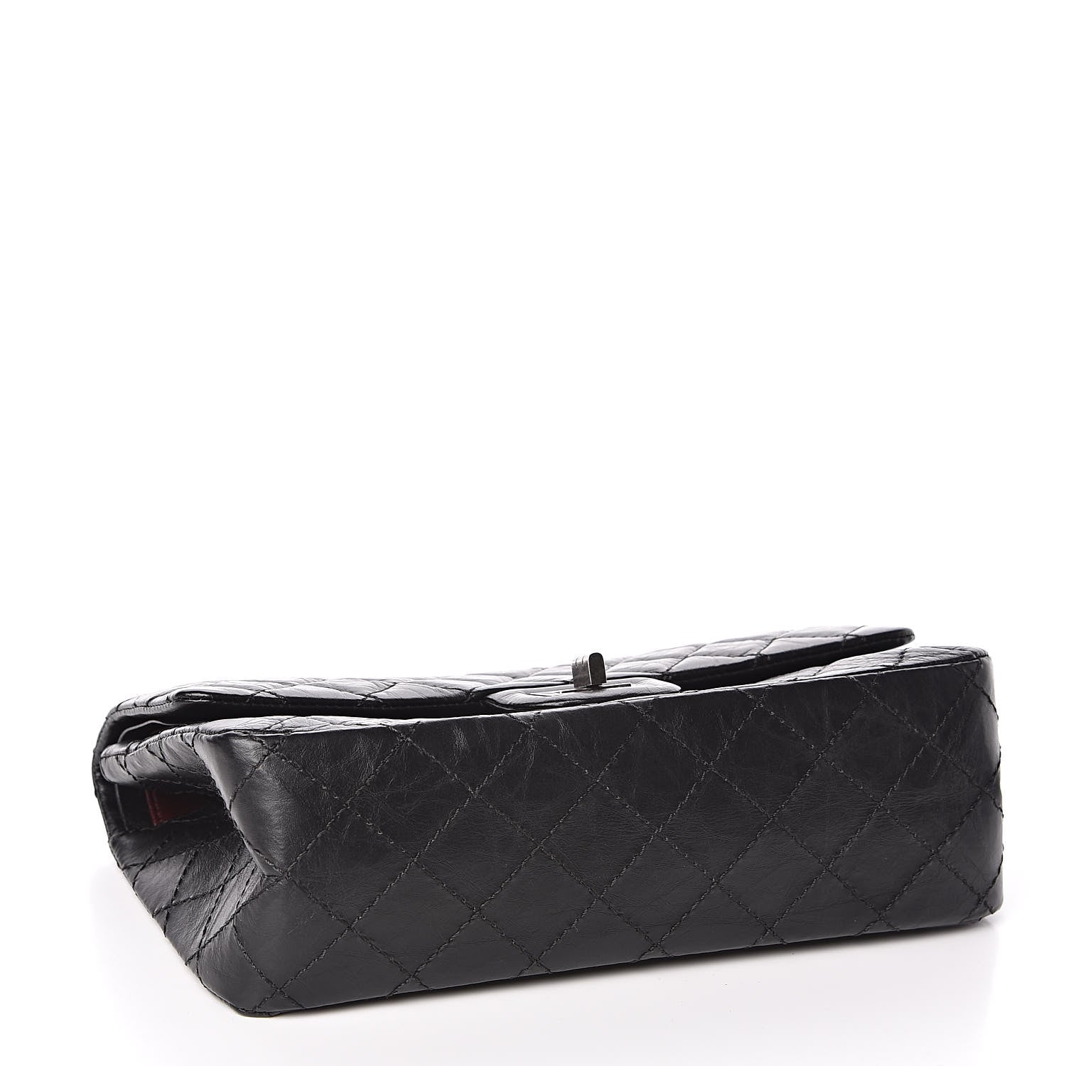 Chanel Aged Calfskin Quilted 2.55 Reissue 225 Flap Black 5 of 12