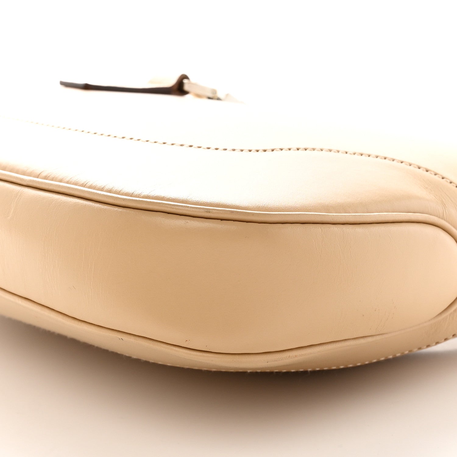 Gucci Calfskin Small Jackie O Hobo Beige 10 of 17