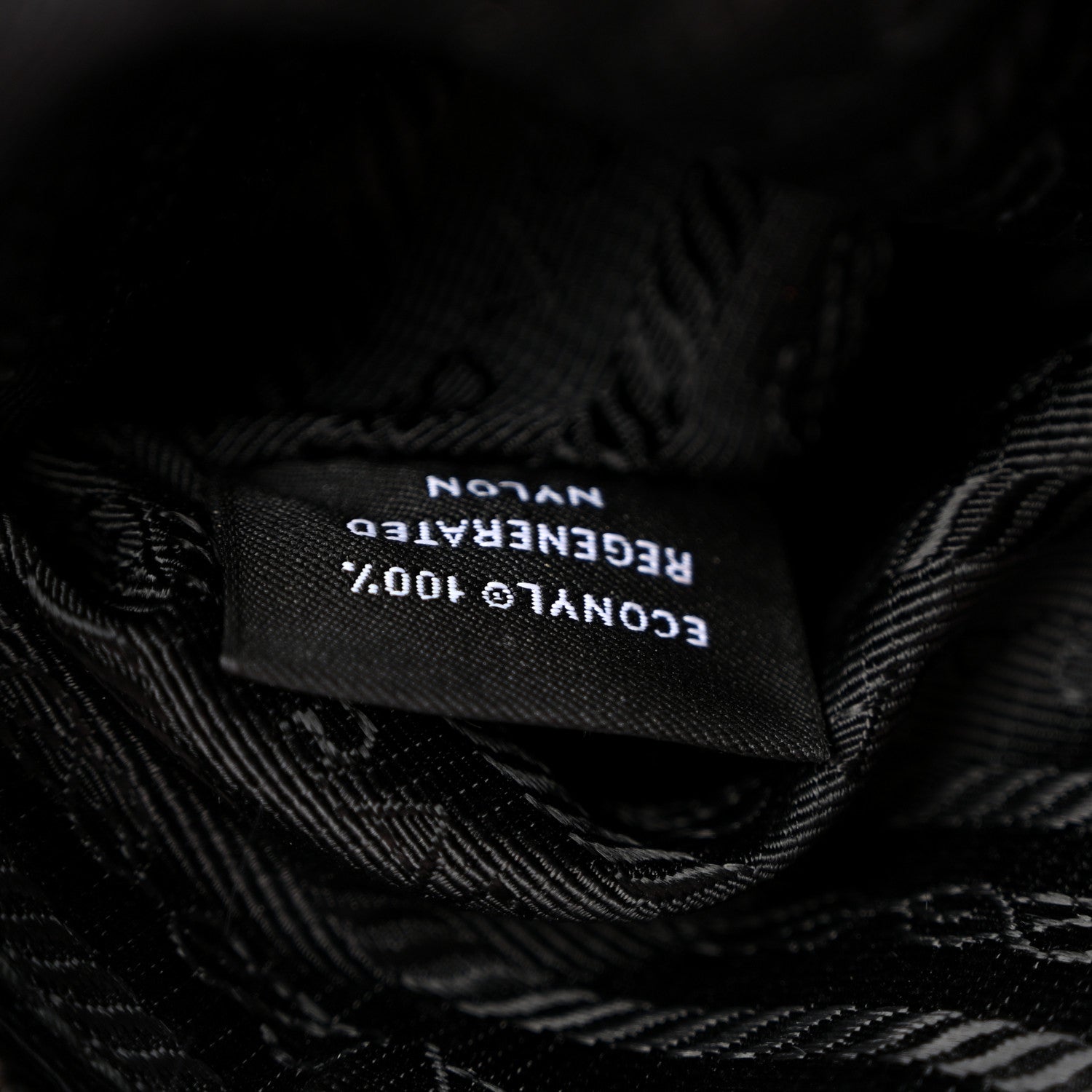 Prada Re-Nylon Saffiano Sling Bag Black 7 of 10