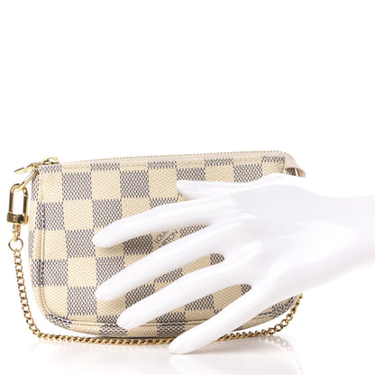 Louis Vuitton Damier Azur Mini Pochette Accessories 2 of 7